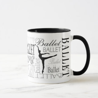 Arabesque Ballet Mug (customisable)