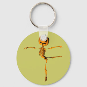 Arabesque Ballet Position Key Ring