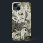 Arabesque Butterflies I iPhone 13 Case<br><div class="desc">Butterflies & Insects</div>