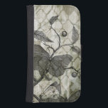 Arabesque Butterflies I Samsung S4 Wallet Case<br><div class="desc">Butterflies & Insects</div>
