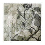 Arabesque Butterflies II Tile<br><div class="desc">Butterflies & Insects</div>