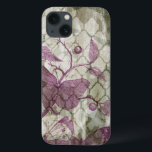 Arabesque Butterflies III iPhone 13 Case<br><div class="desc">Animals</div>