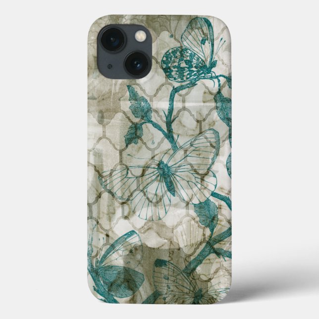 Arabesque Butterflies VI Case-Mate iPhone Case (Back)