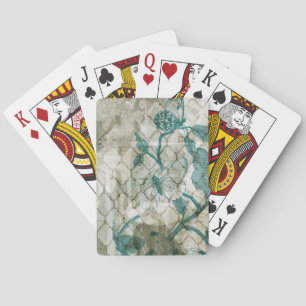 Arabesque Butterflies VI Playing Cards
