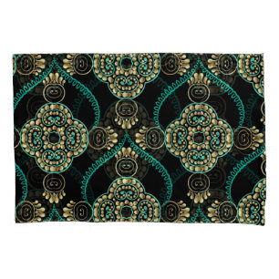 Arabesque Floral, Vintage Elegance Pattern. Pillowcase
