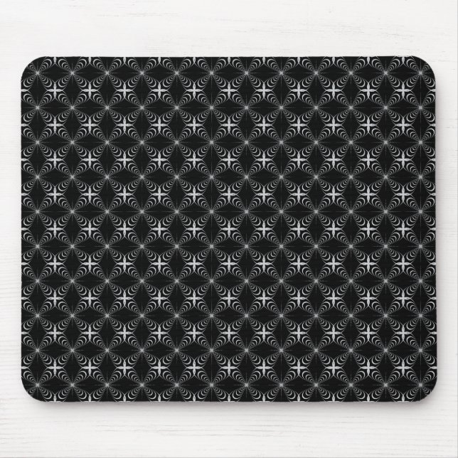 Arabesque on grey mouse pad (Front)
