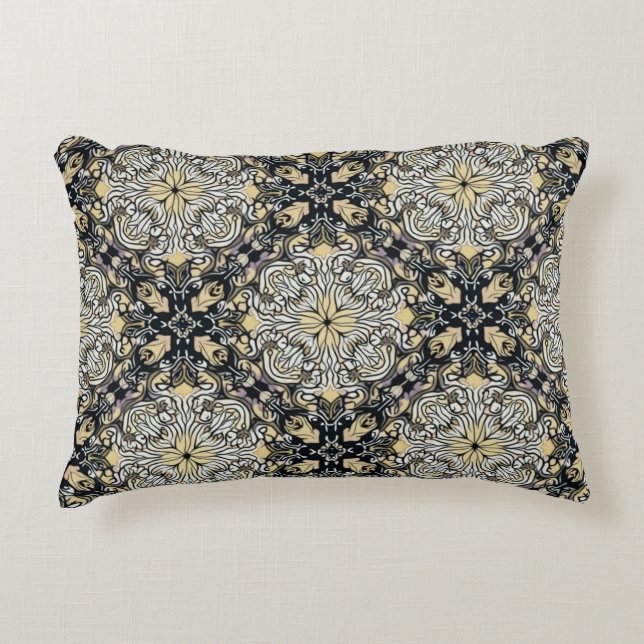 Arabesque patten Accent Pillow (Front)