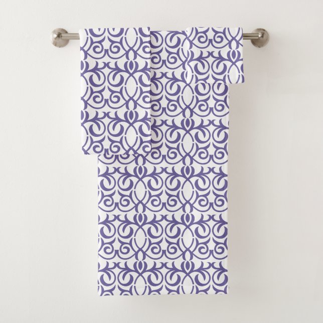 Arabesque Pattern  Bath Towel Set (Insitu)