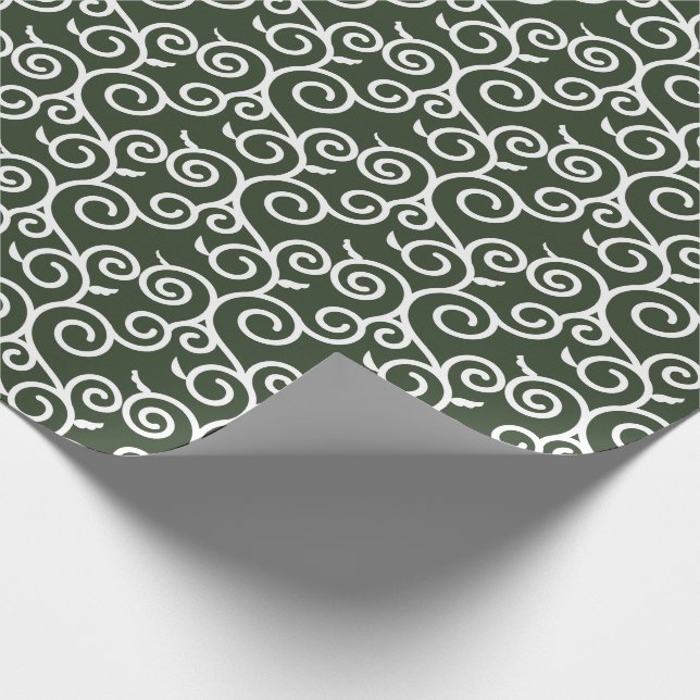 arabesque pattern traditional japanese desgin wrapping paper (Corner)