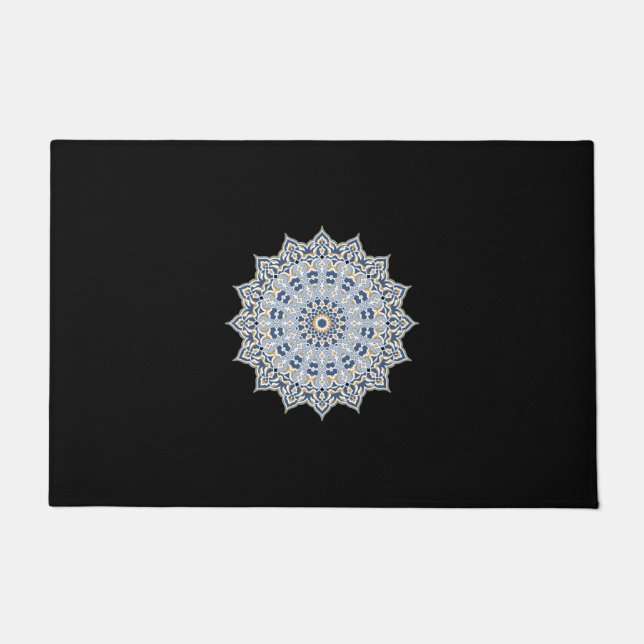 Arabesque Persian Oriental Arabic Turkish Decor Doormat (Front)