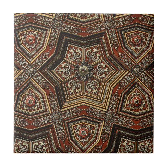 Arabesque Renaissance A Venetian Tapestry Tile (Front)