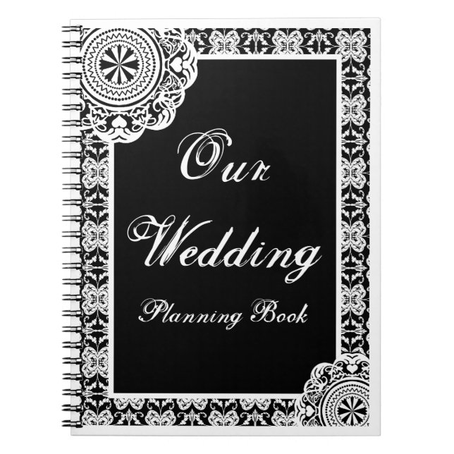 Arabesque White Lace, notebook (Front)