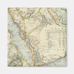 Arabia, Egypt, Nubia, Abyssinia 2 Magnet