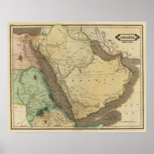 Arabia, Egypt, Nubia Poster