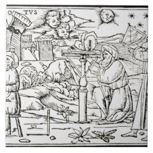 Arabian Astrologers, copy of an illustration from Tile