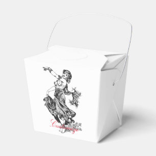 Arabian Belly Dancer Vintage Art Thunder_Cove Favour Box