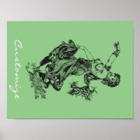 Arabian Belly Dancer Vintage Art Thunder_Cove