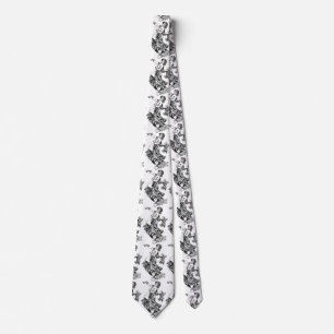 Arabian Belly Dancer Vintage Art Thunder_Cove Tie
