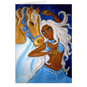Arabian Blues Card
