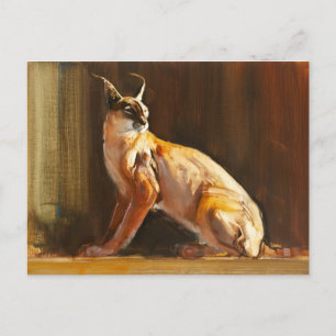 Arabian Caracal 2010 Postcard