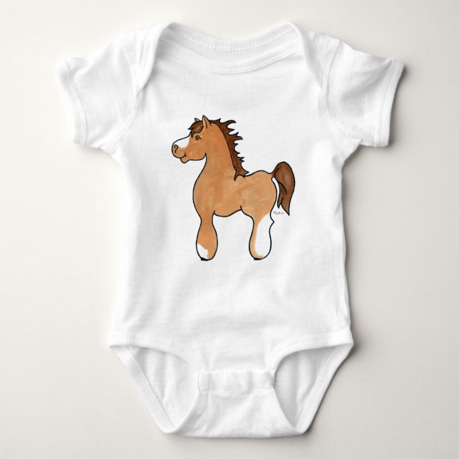 Arabian CommPony Baby Bodysuit (Front)