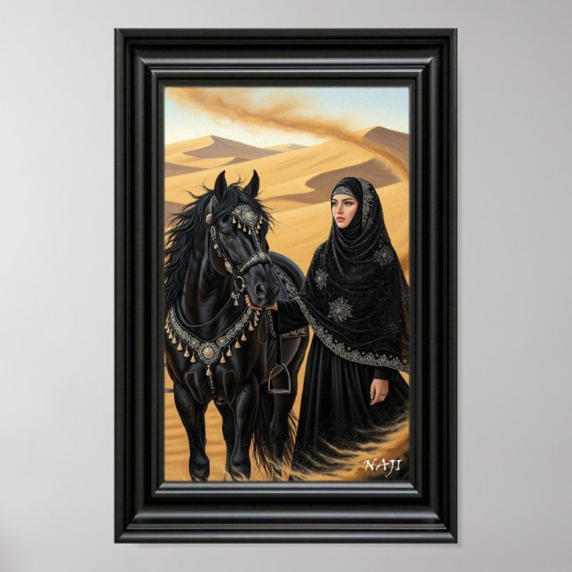 🌙 Arabian / Cultural Mood Poster (Front)