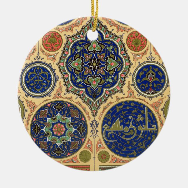 Arabian Decoration, plate XXVII from 'Polychrome O Ceramic Tree Decoration (Front)