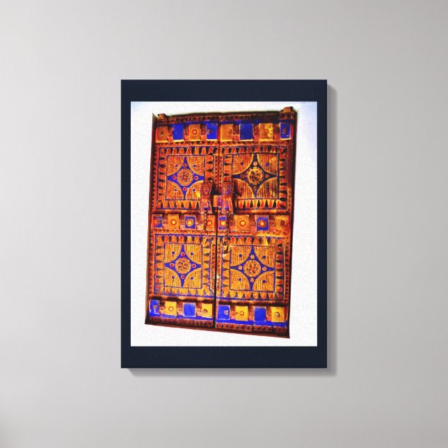 Arabian Door Canvas Print (Front)