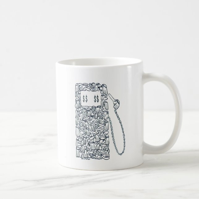 Arabian Gas Pump Coffee Mug (Right)