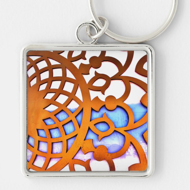 Arabian Gate Design Key Ring (Front)
