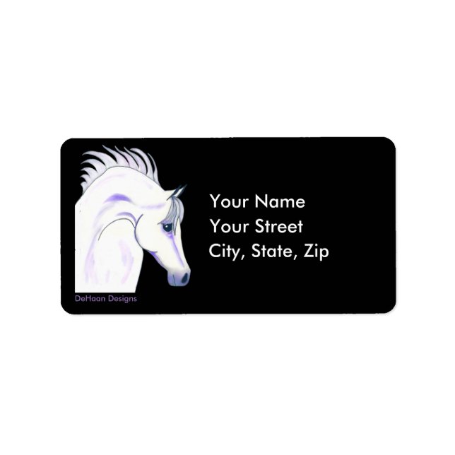 Arabian Grey Ghost Address Labels (Front)