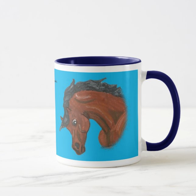 Arabian Horse Art Mug (Right)
