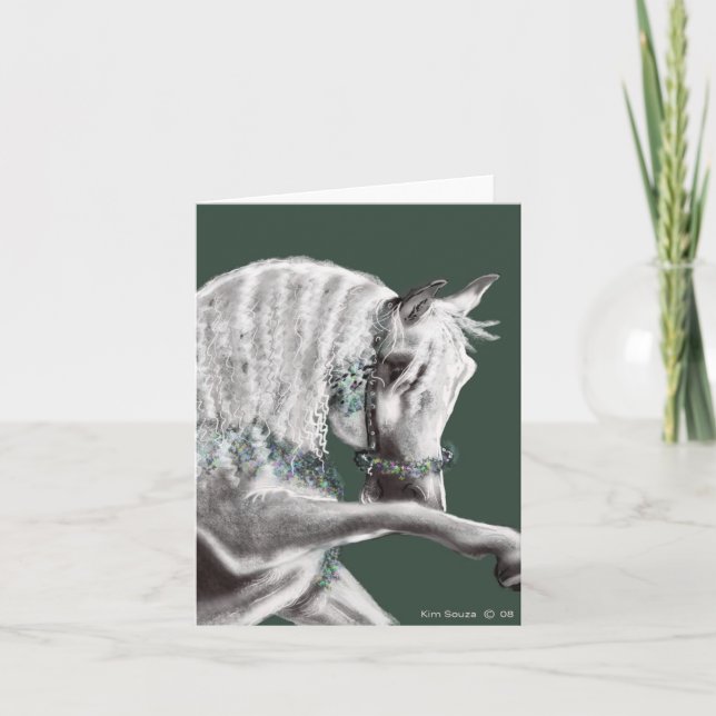 Arabian Horse-Card Card (Front)