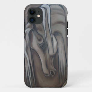 Arabian Horse Grey Case-Mate iPhone Case