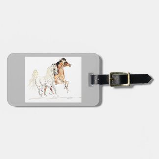 Arabian Horse Luggage Tag