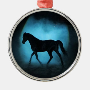 arabian horse metal tree decoration