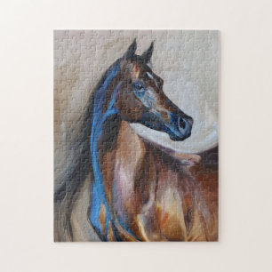 Arabian Horse Painting Jigsaw Puzzle