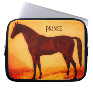 Arabian horse - personalised laptop sleeve