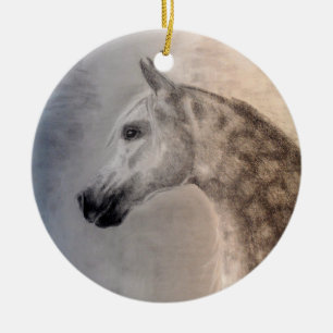 Arabian Horse Round Ornament - Arabian Horse