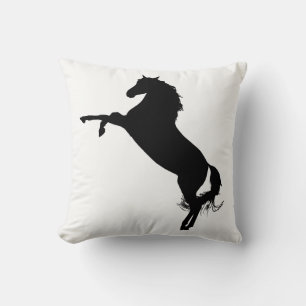 Arabian Horse Silhouette Cushion