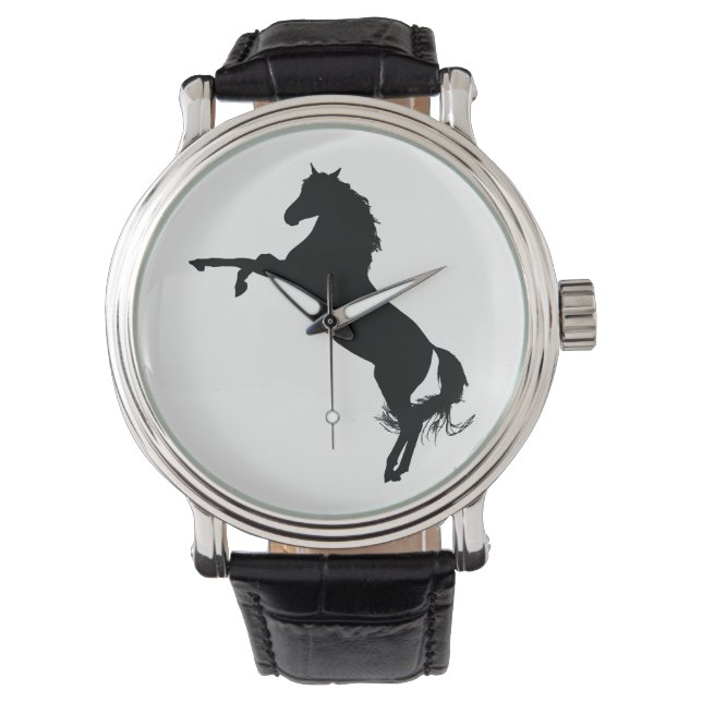 Arabian Horse Silhouette Watch (Front)