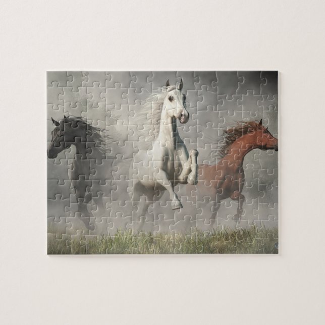 Arabian Horses Jigsaw Puzzle (Horizontal)