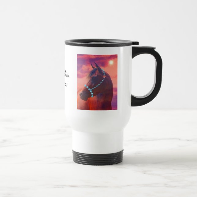 Arabian Horses Sunrise Mug (Right)