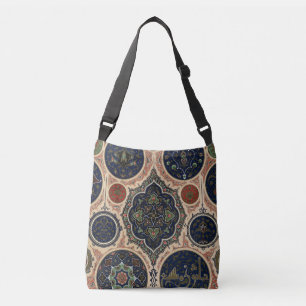 Arabian Intricate Retro Pattern Crossbody Bag
