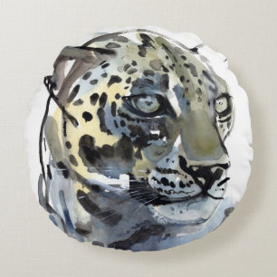 Arabian Leopard 2008  4 Round Cushion