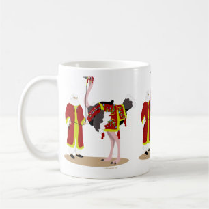 Arabian Native Costume Ostrich Coffee Mug