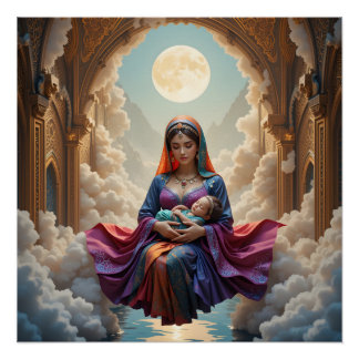 Arabian Night Serenity Poster