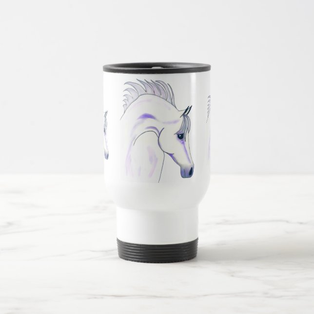 Arabian Nights Equestrian Travel Mug (Center)