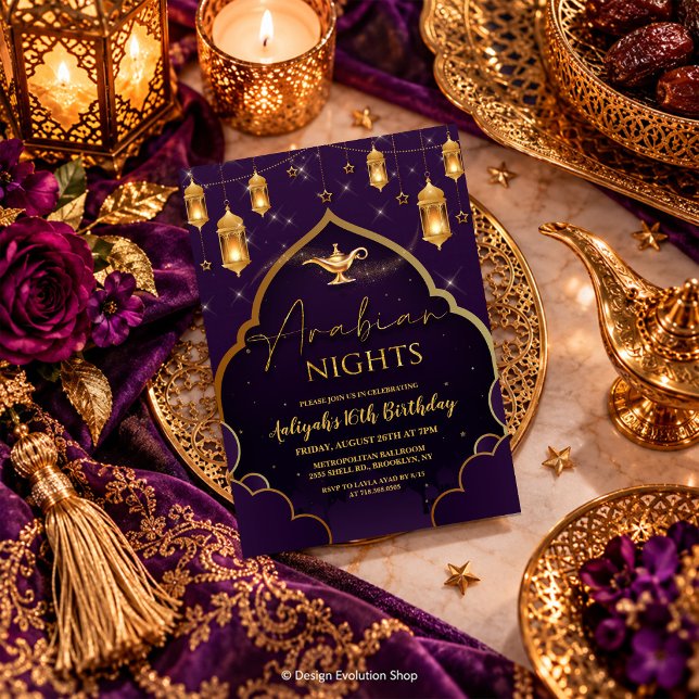 Arabian Nights Invitation (Creator Uploaded)