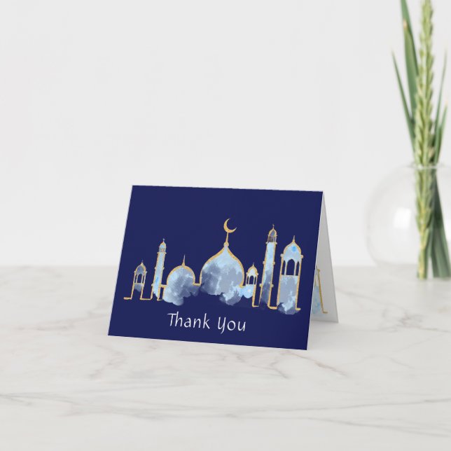 Arabian Nights Thank You Cards (Front)